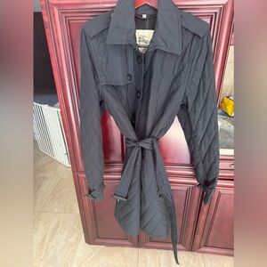 Burberry Black Quilted Jacket